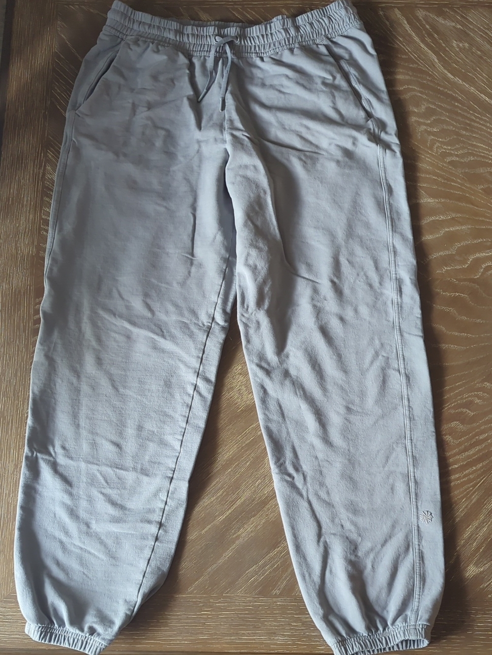 Athleta Storm Gray Joggers - Size Medium Tall